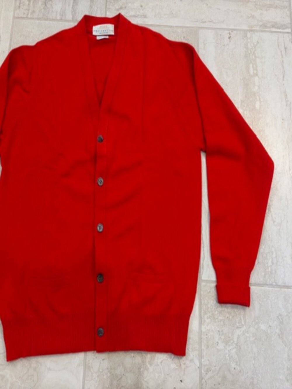 VINTAGE Mens Berk of Burlington Arcade by Ballantyne Cardigan 100% Cashmere RARE - Picture 3 of 11